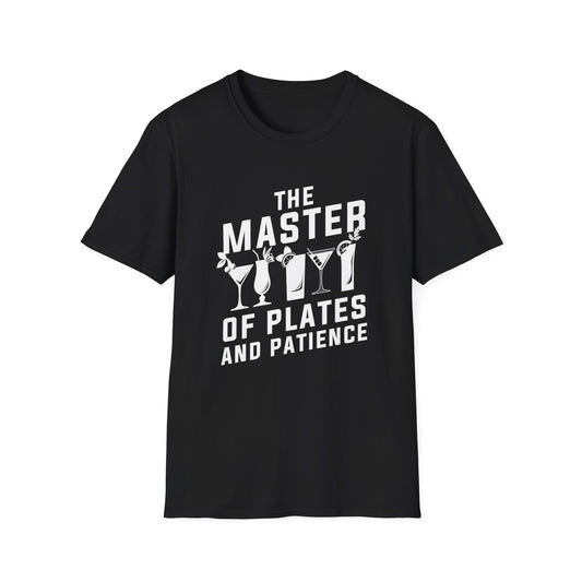 "Master of Plates and Patience" Unisex Softstyle T-Shirt