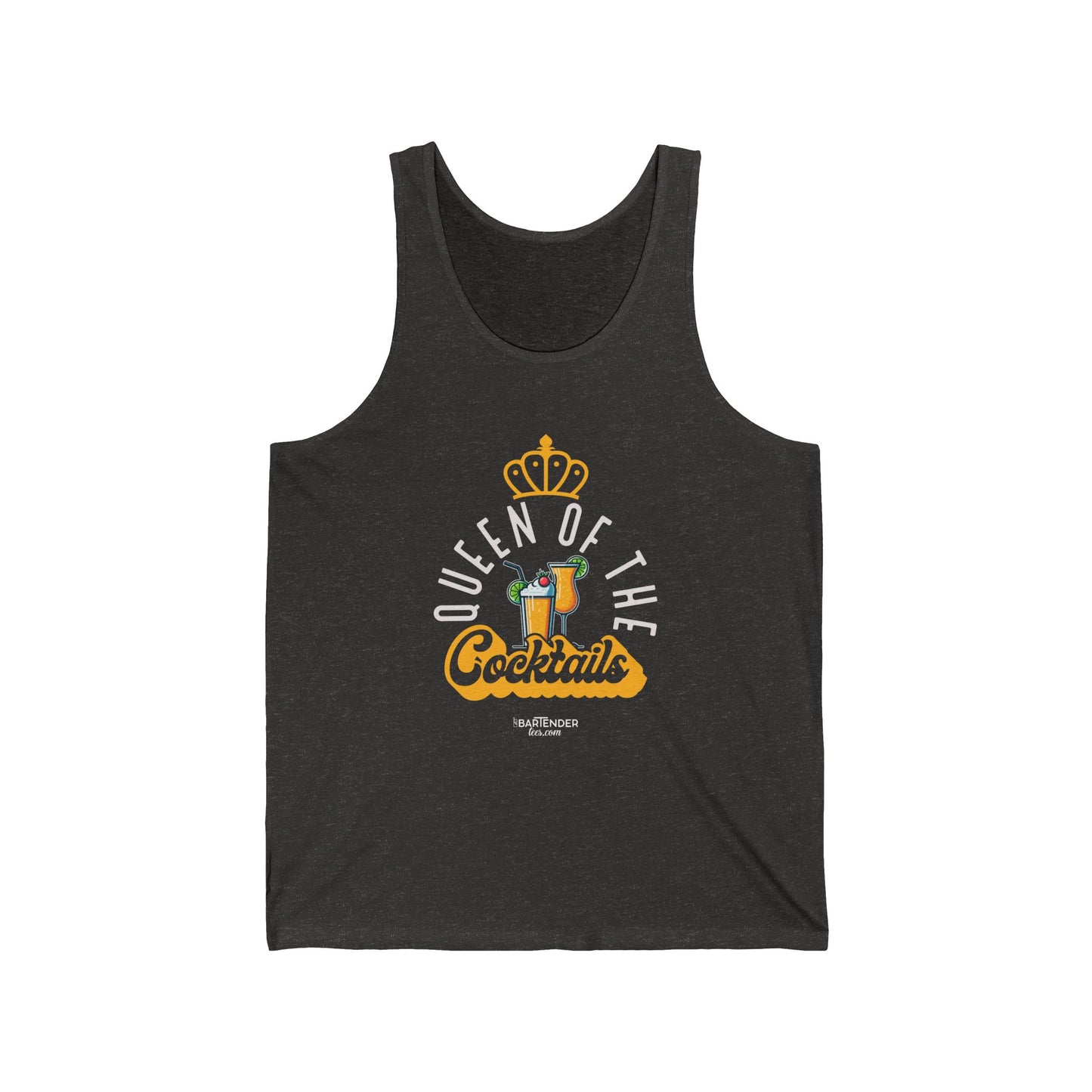 "Queen of the cocktail" Men’s Bartender Tank Top