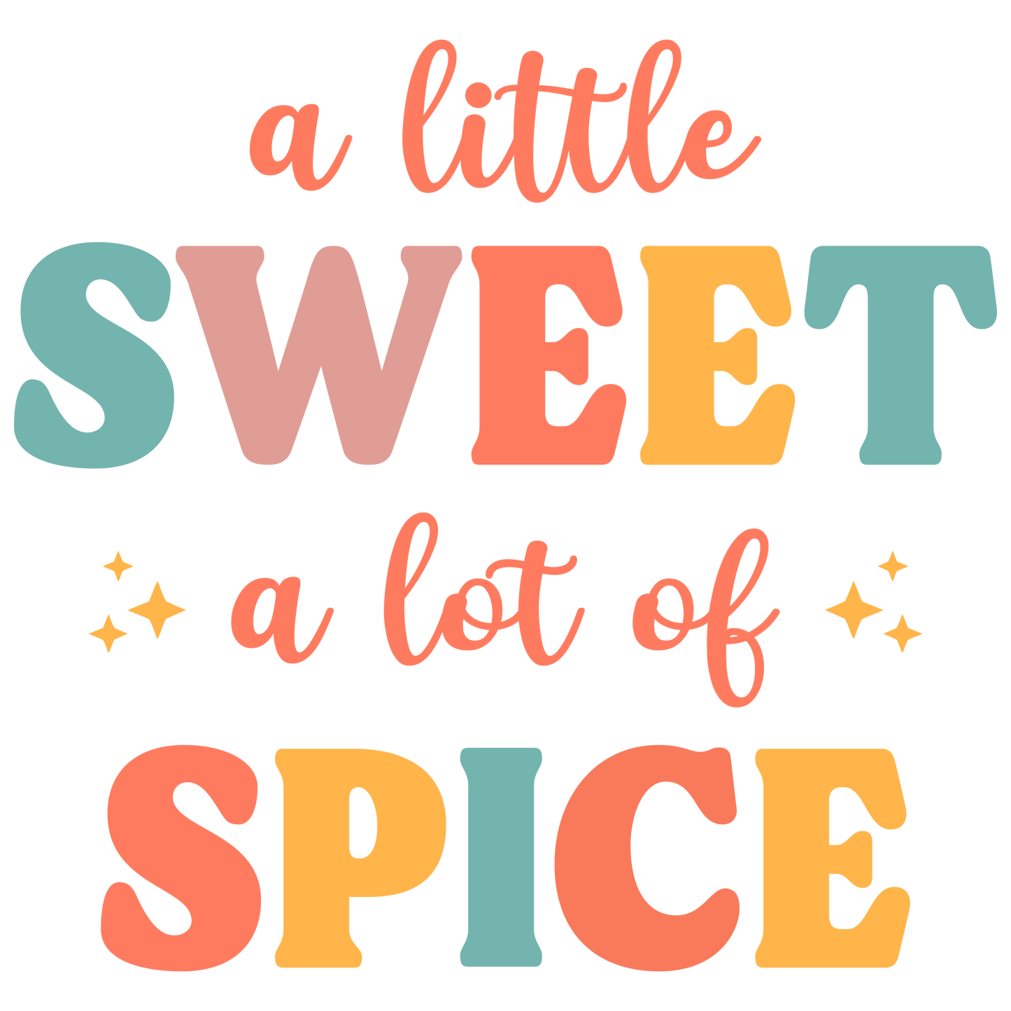 "A Little Sweet A Lot of Spice" Women's Muscle Tank