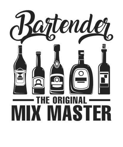 "Bartender the Original Mix Master" Men's Bartender Tee