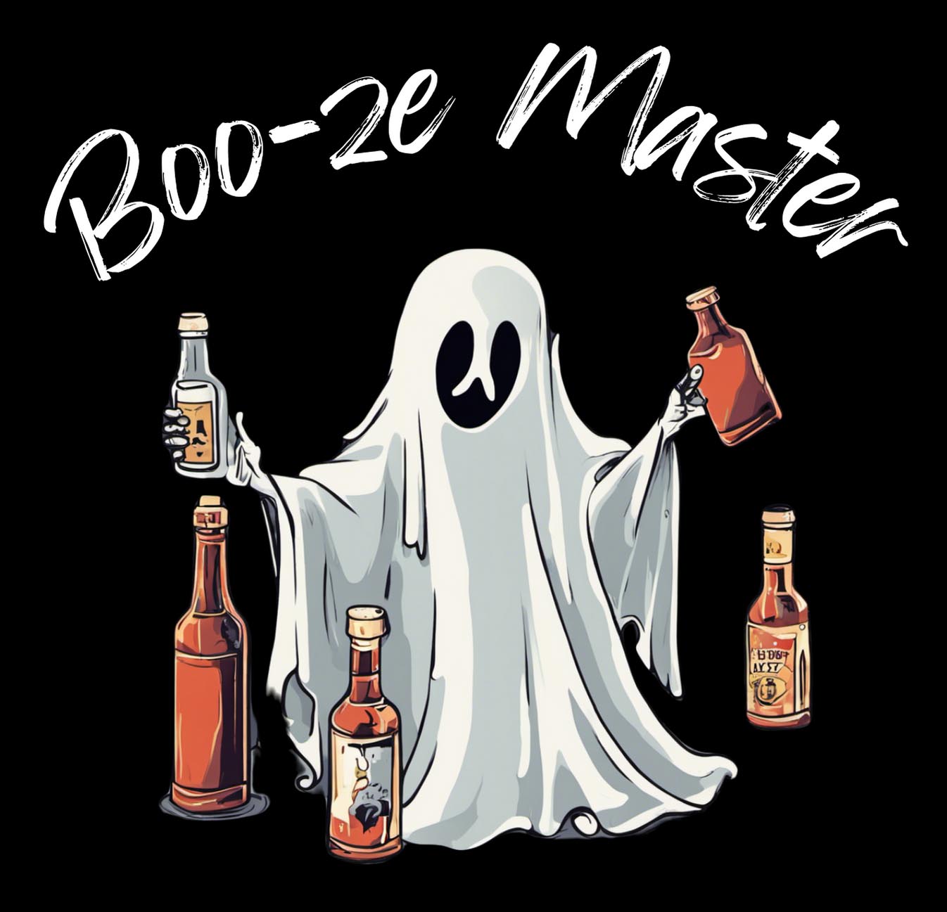 "Boo-ze Master" Bartender Halloween Tee