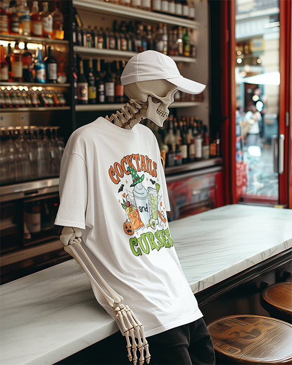 "Cocktails and Curses" Softstyle T-Shirt