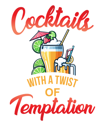 "Cocktails with a Twist of Temptation" Women's Tank Top