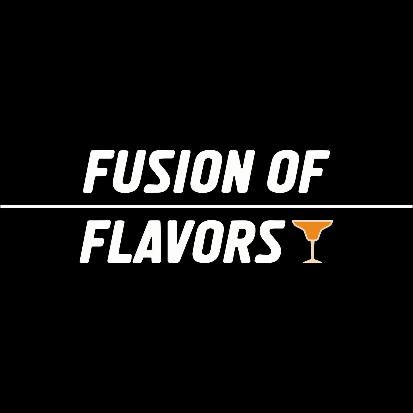 "Fusion of Flavors" Bartender T-shirt