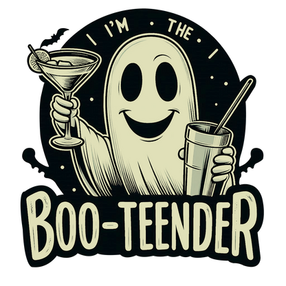 "I'm the Boo-tender" Halloween Bartender Tee