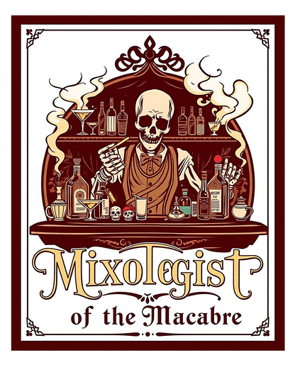 "Mixologist of the Macabre" Bartender Halloween Tee