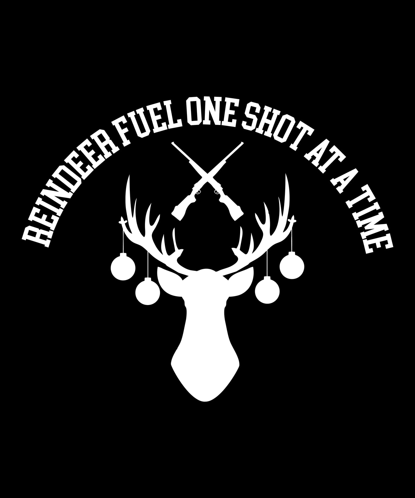 "Reindeer Fuel, One Shot at a Time" Men’s Christmas Tank Top