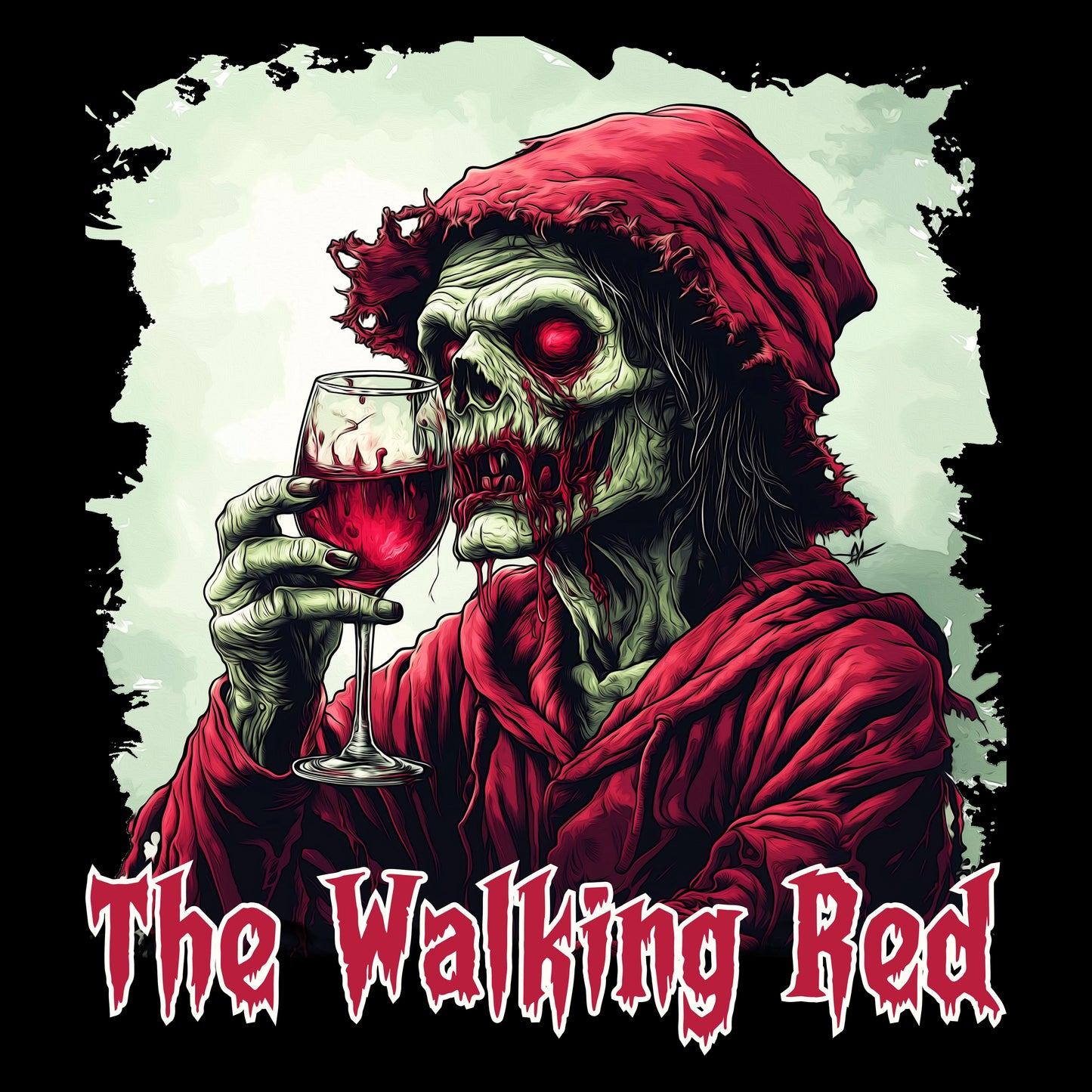 “The Walking Red” Halloween Bartender Tee