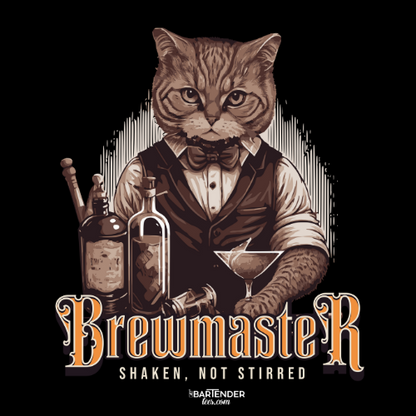 "Brewmaster Shaken, Not Stirred" Bartender Men's Tee