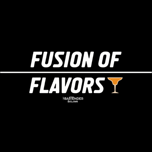 "Fusion of Flavors" Bartender T-shirt