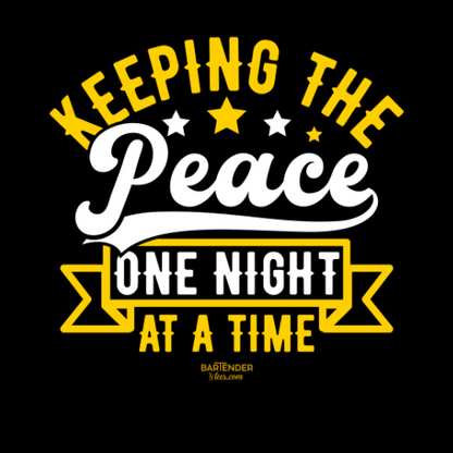 "Keeping the Peace One Night at a Time" Softstyle T-Shirt