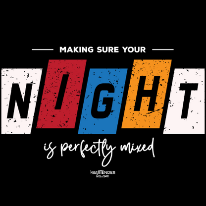 "Making Sure Your Night is Perfectly Mixed" Unisex Softstyle T-Shirt