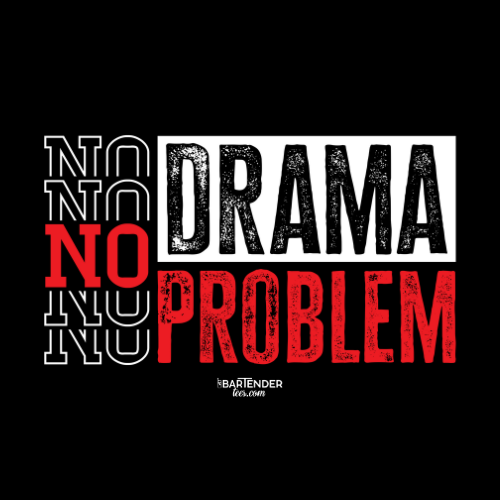 "No Drama, No Problem" Unisex Softstyle T-Shirt