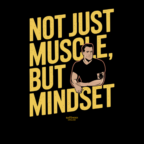 "Not Just Muscle, But Mindset" Softstyle T-Shirt