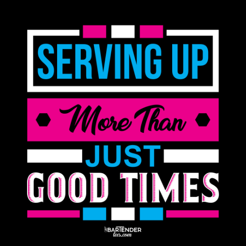 "Serving Up More Than Just Good Times" Unisex Softstyle T-Shirt