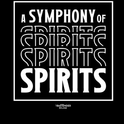 "A Symphony of Spirits" Bartender T-Shirt