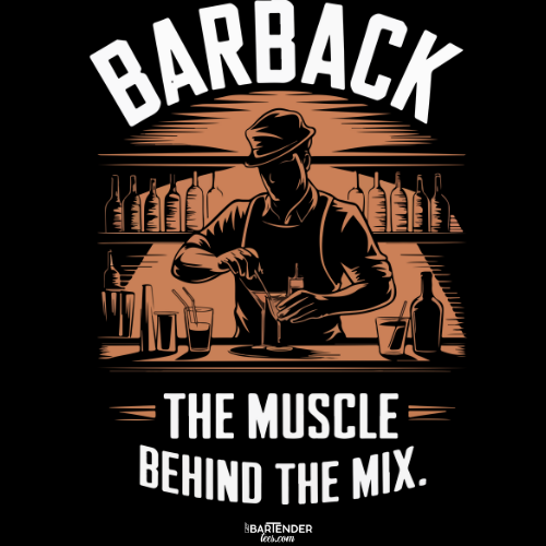 "Barback: The Muscle Behind the Mix" Softstyle T-Shirt