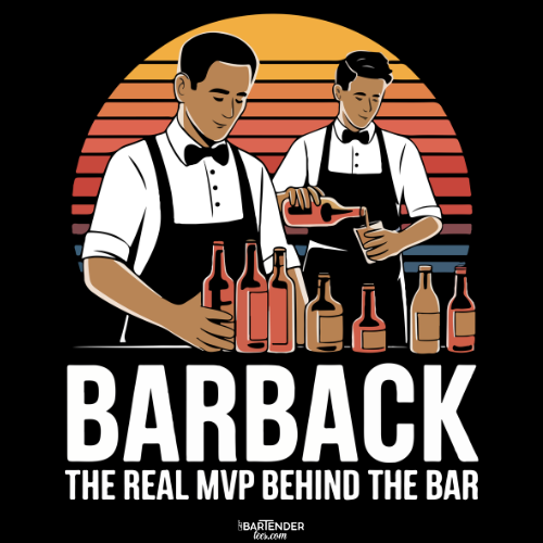 "Barback: The Real MVP Behind the Bar" Softstyle T-Shirt