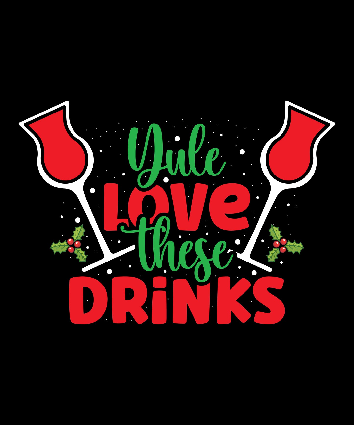 "Yule Love These Drinks" Unisex Softstyle T-Shirt