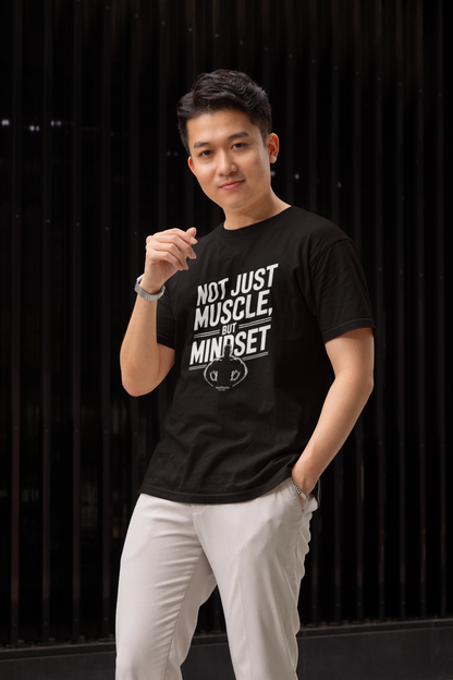 "Not Just Muscle, But Mindset" Softstyle T-Shirt