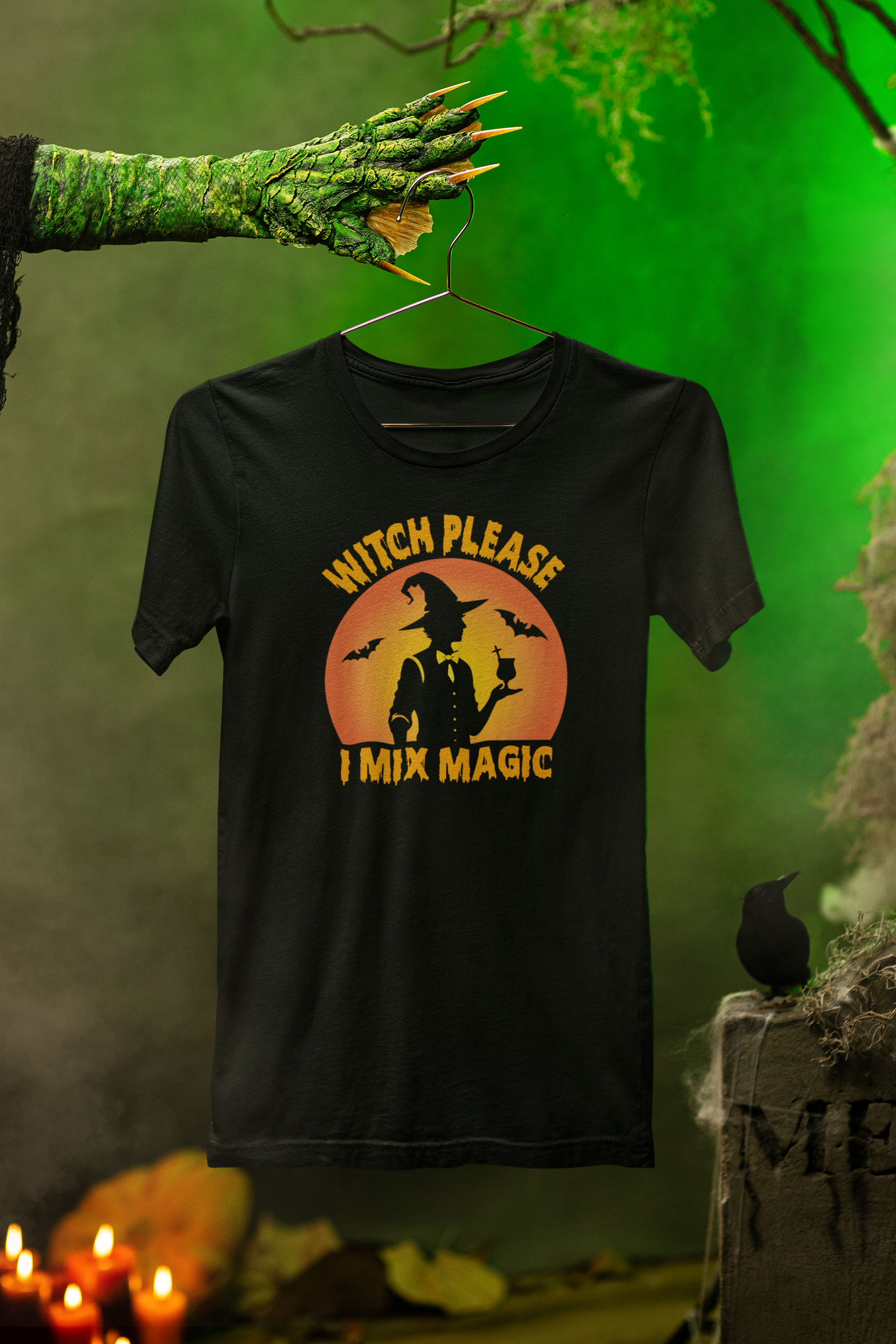 "Witch Please, I Mix Magic" Softstyle Unisex Halloween T-Shirt