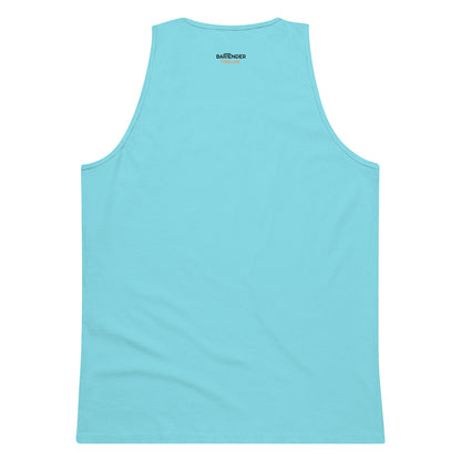 "Pouring Happiness One Drink at a Time" Men's Bartender Tank