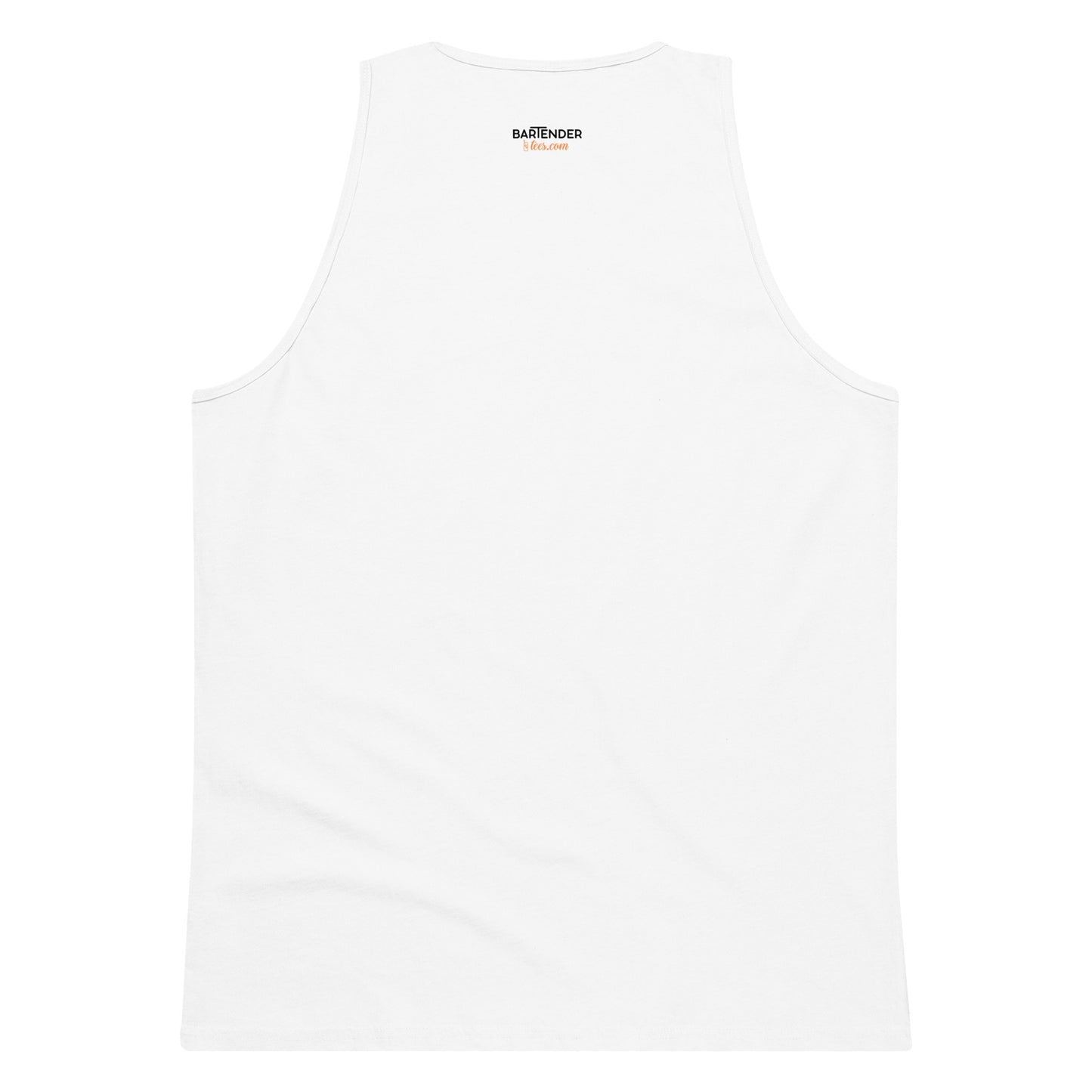 "Shaken Not Stirred Just Like My Life" Men's Barttender Tank