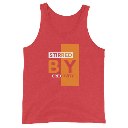 "Stirred by Creativity" Men's Bartender Tank