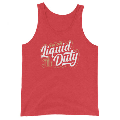 "I'm on Liquid Duty" Men's Bartender Tank