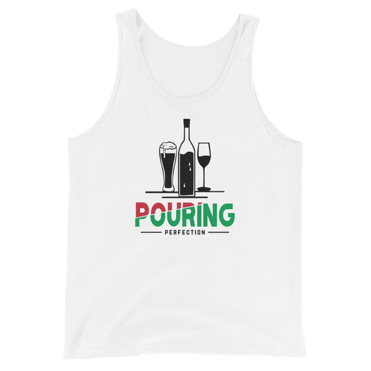 "Pouring Perfection" Men's Bartender Tank