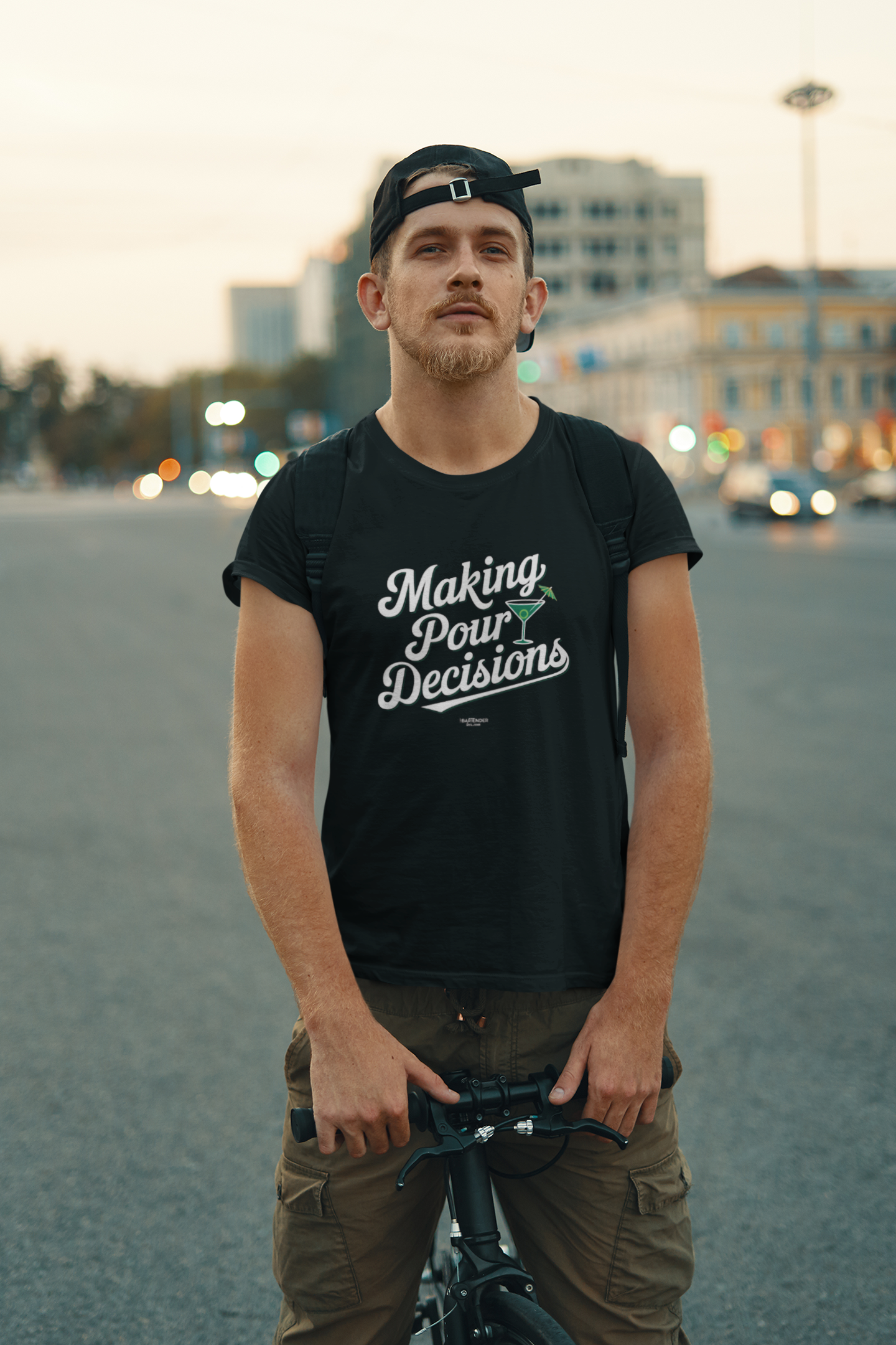 "Making Pour Decisions" Unisex Softstyle T-Shirt