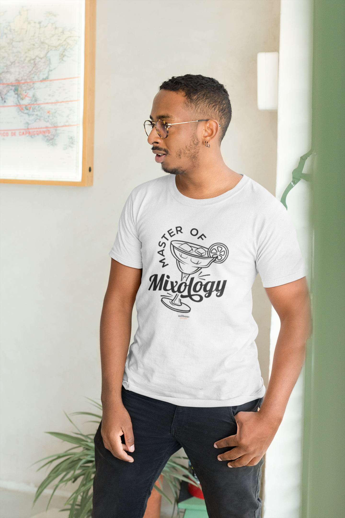 "Master of Mixology" Men's Bartender Tee