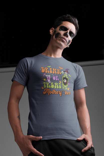 "Drink or Treat Motherf*er" Softstyle Unisex Halloween T-Shirt