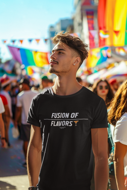 "Fusion of Flavors" Bartender T-shirt