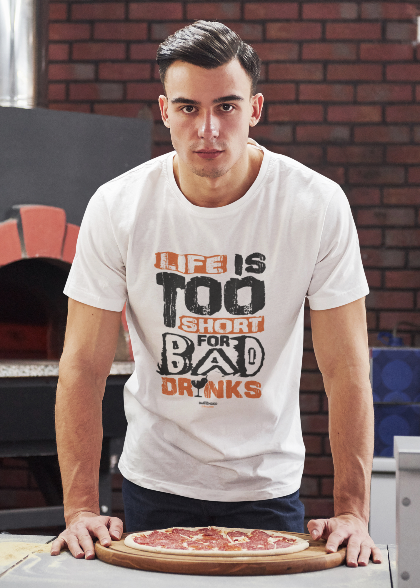 "Life Is Too Short for Bad Drinks" Softstyle T-Shirt