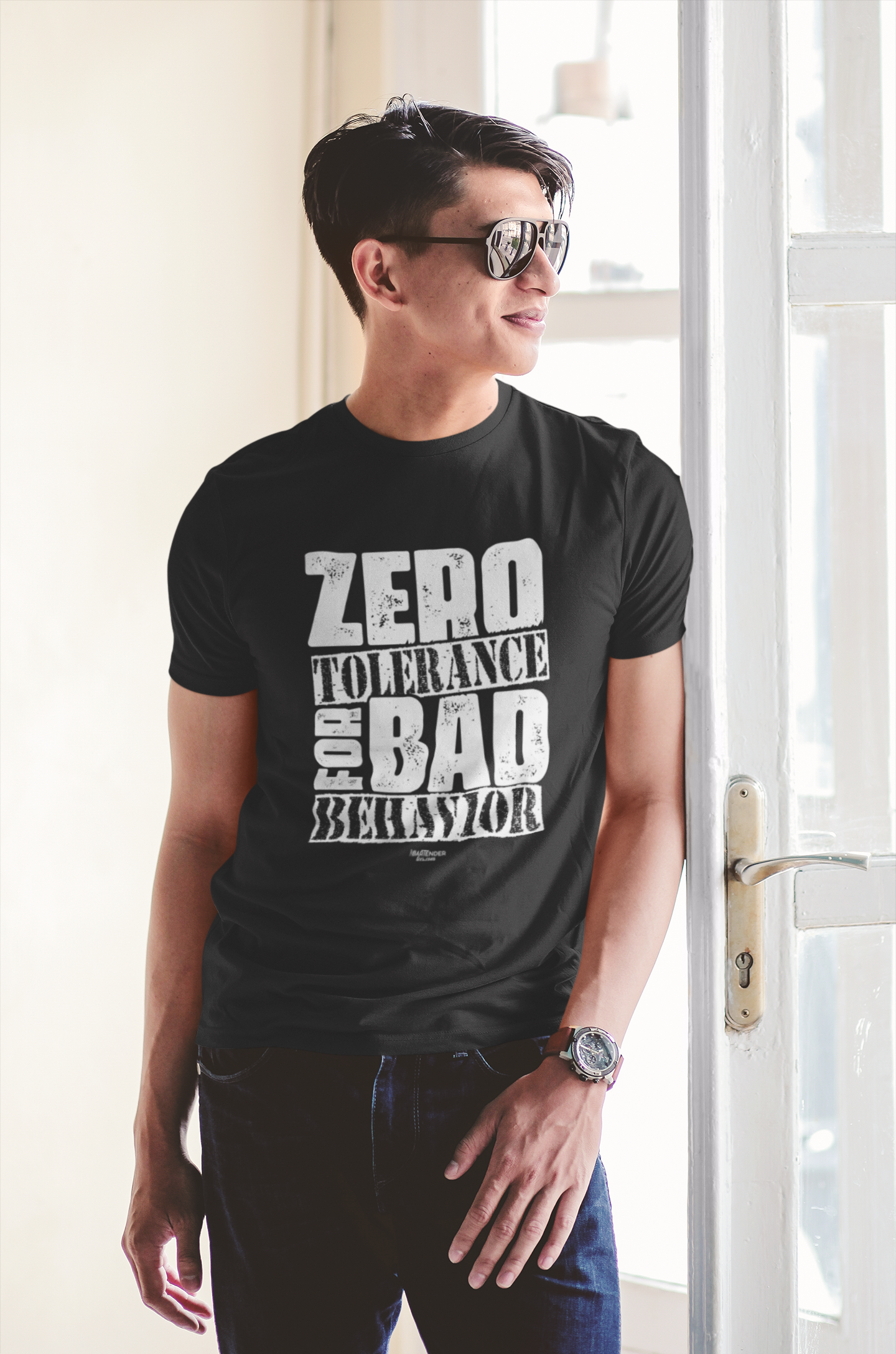 "Zero Tolerance for Bad Behavior" Softstyle T-Shirt