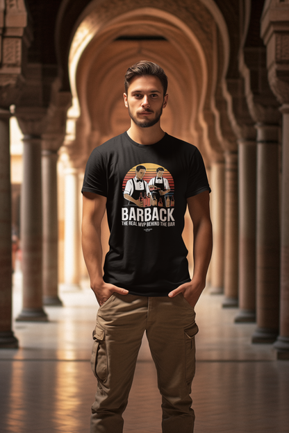 "Barback: The Real MVP Behind the Bar" Softstyle T-Shirt