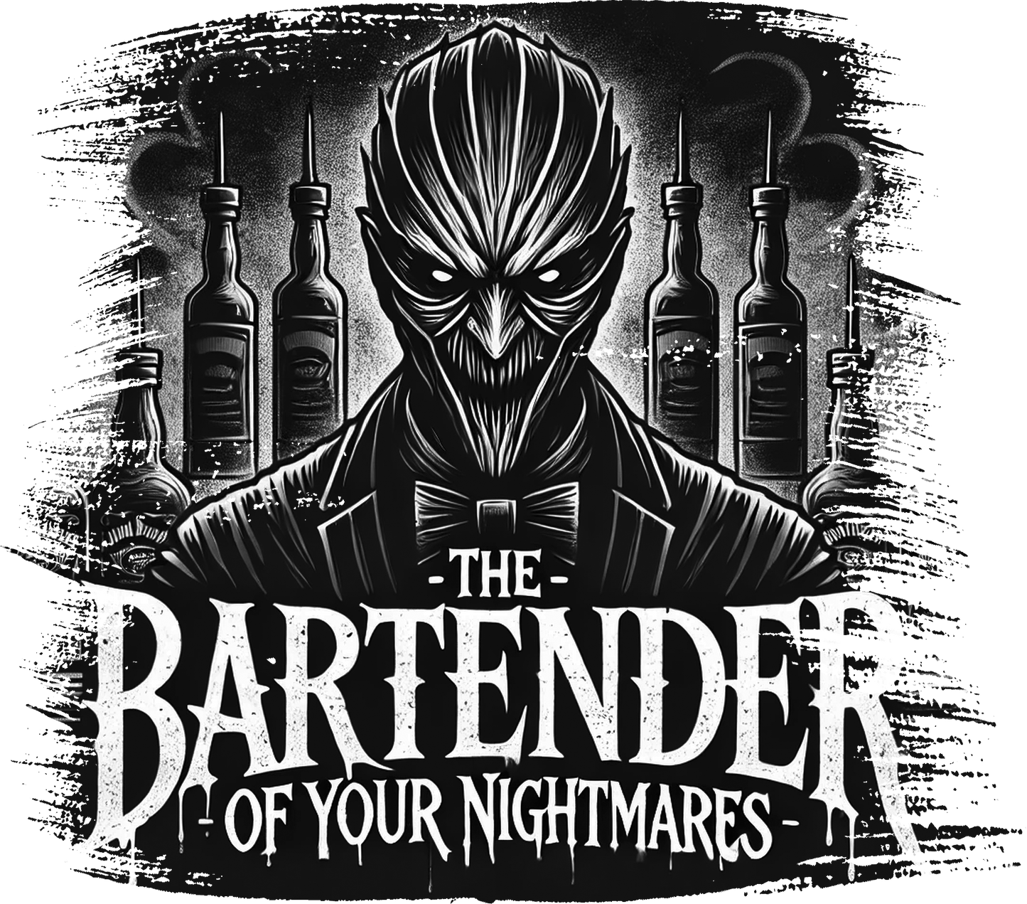 "The Bartender of Your Nightmares" Bartender Halloween Sweatshirt