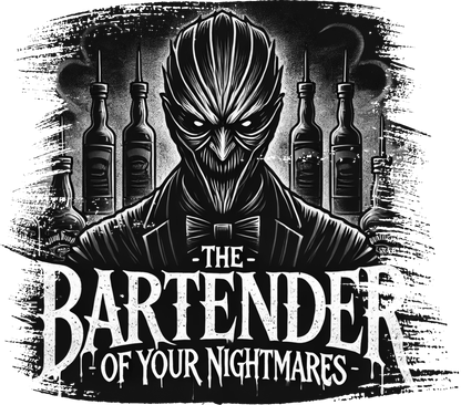 "The Bartender of Your Nightmares" Bartender Halloween Sweatshirt