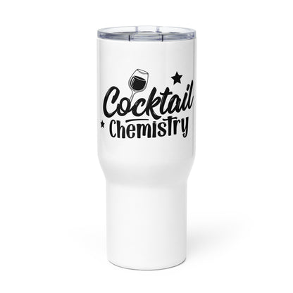 "Cocktail Chemistry" Travel mug with a handle