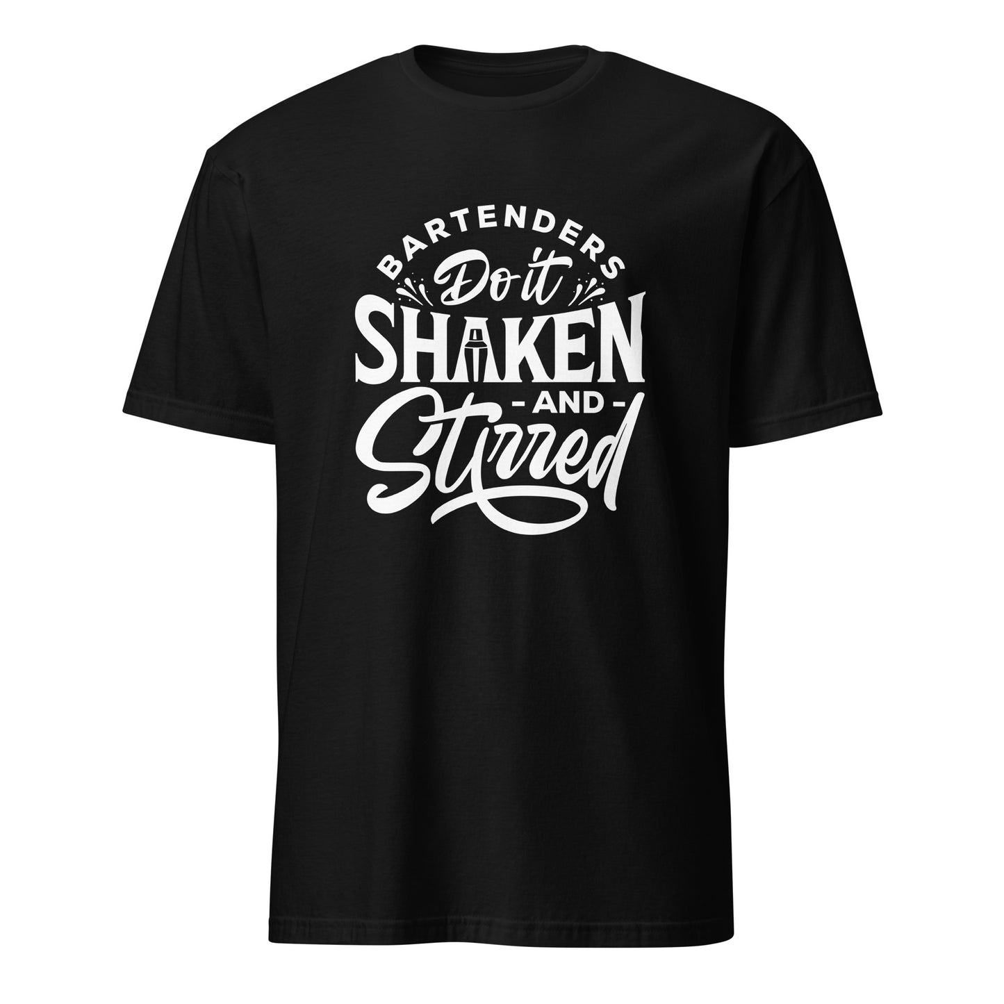 "Bartenders do it Shaken and Stirred" Women's Bartender Tee