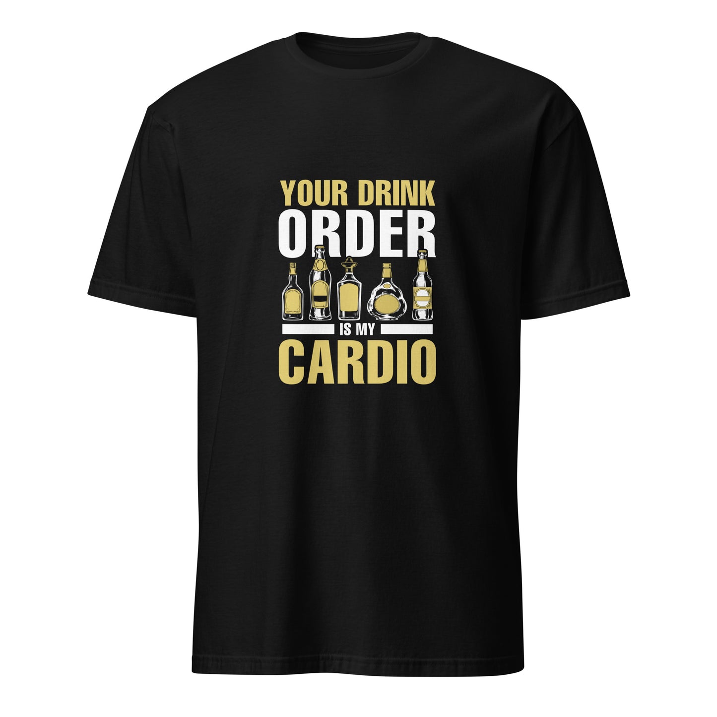 "Your Drink Order is my Cardio" Men's Bartender Tee