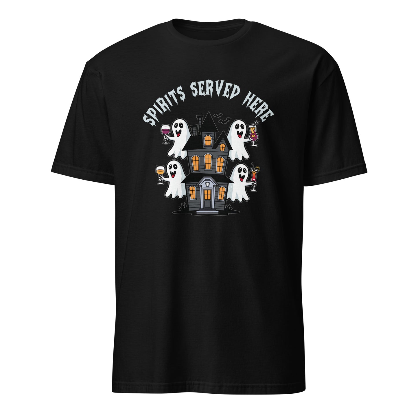 "Spirits Served Here" Bartender Halloween Tee