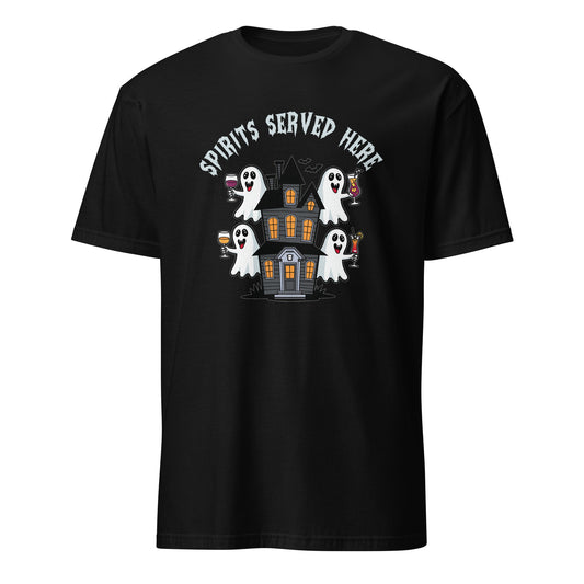 "Spirits Served Here" Bartender Halloween Tee