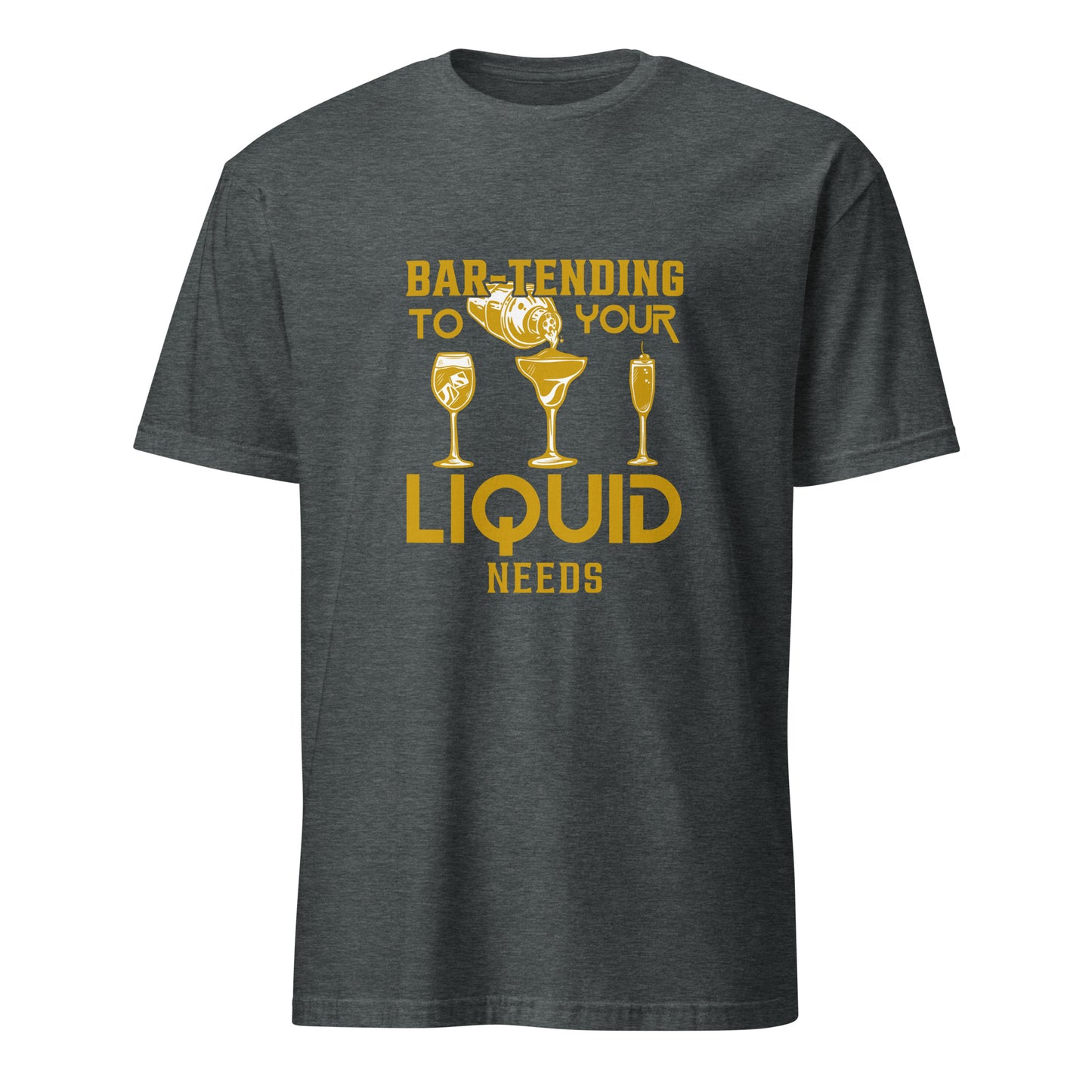 "Bar-Tending to Your Liquid Needs" Women's Bartender Tee