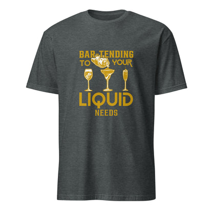 "Bar-Tending to Your Liquid Needs" Women's Bartender Tee