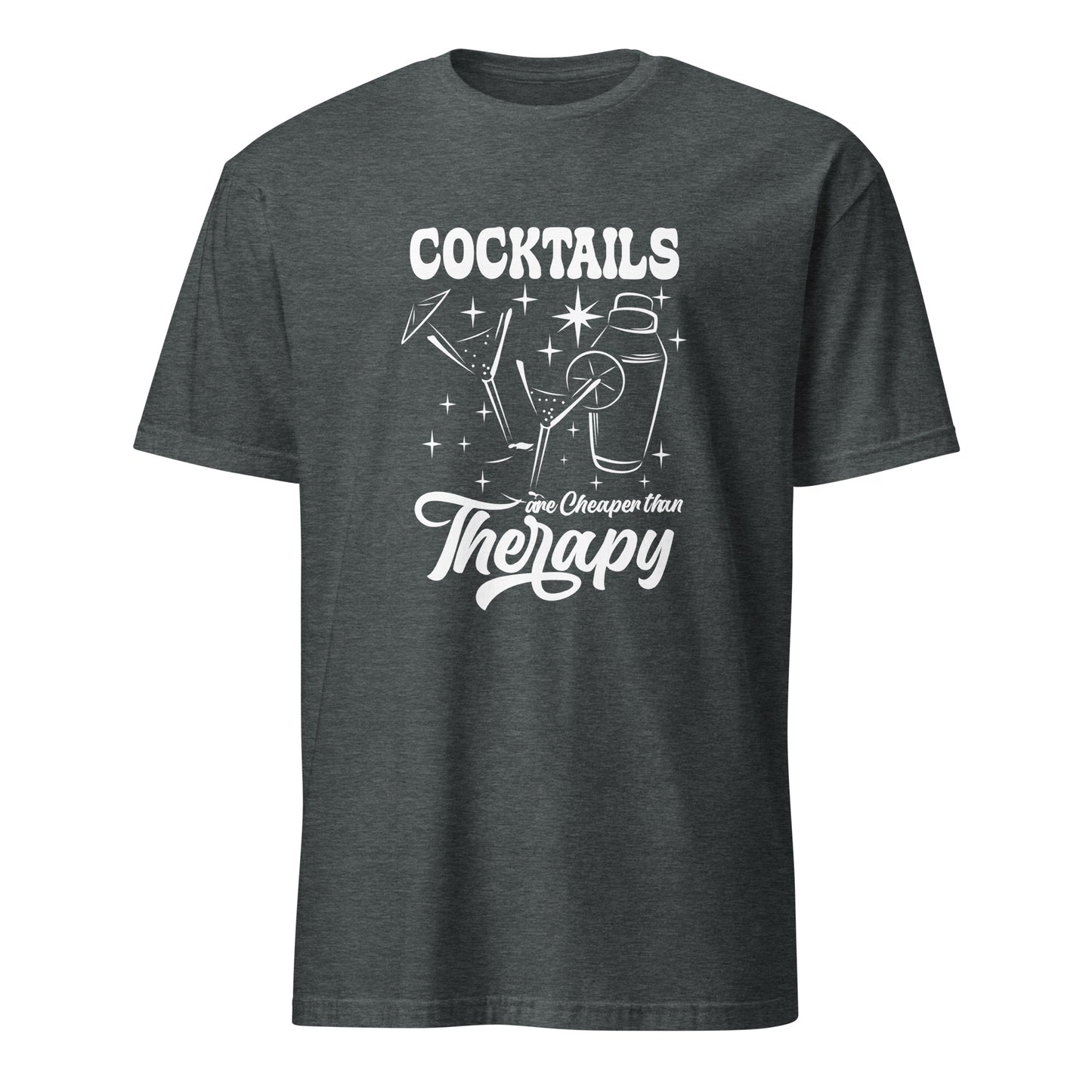 "Cocktails are Cheaper than Therapy" Women's Bartender Tee