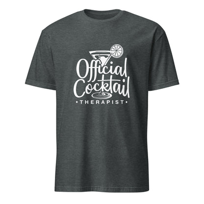 "Official Cocktail Therapist" Women's Bartender Tee