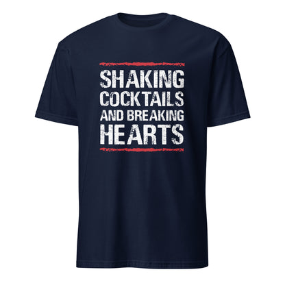 "Shaking Cocktails and Breaking Hearts" Men's Bartender Tee