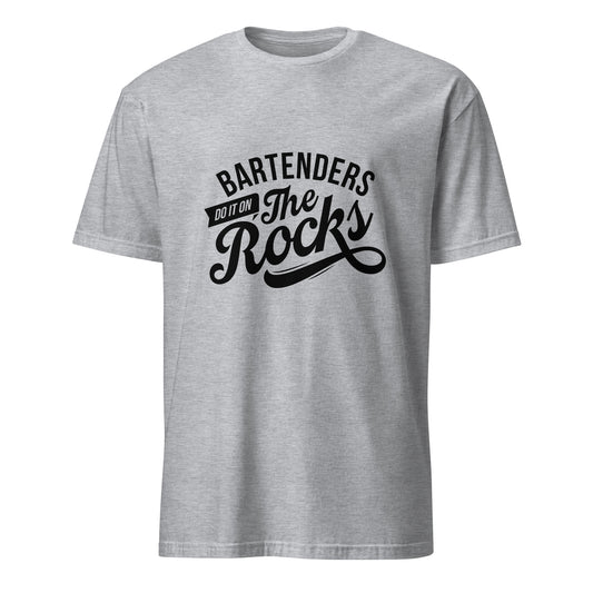 "Bartenders do it on the Rocks" Women's Bartender Tee